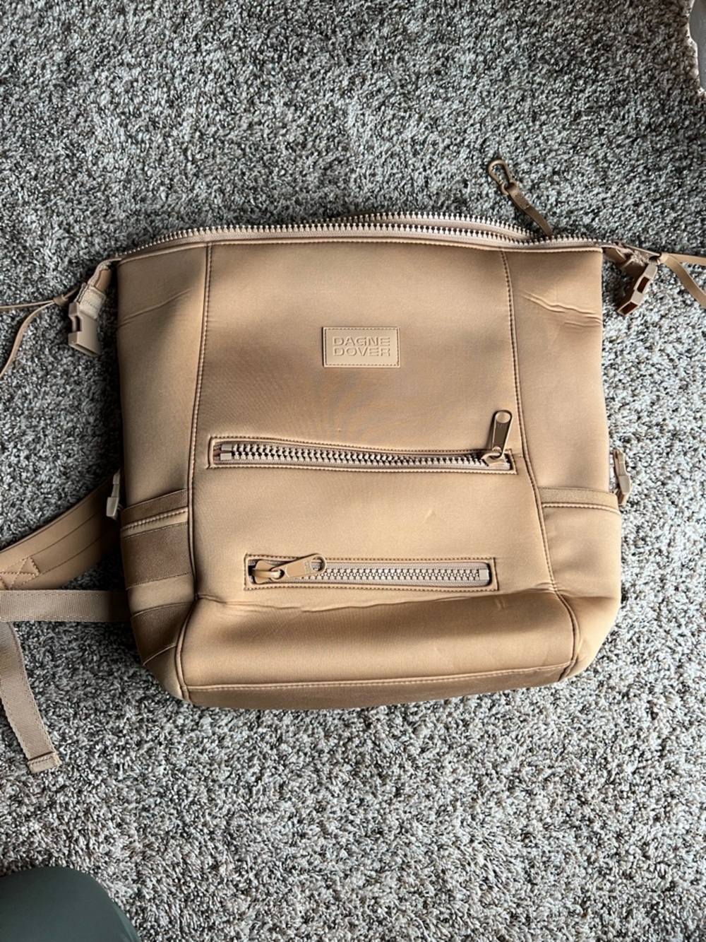 Dagne Dover Diaper Bag in Tan